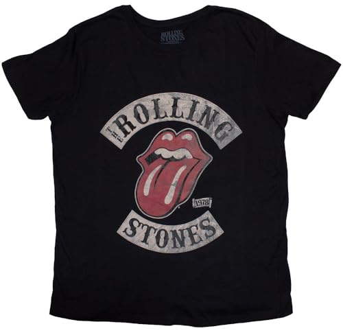 The Rolling Stones Tour 1978 Skinny Fit T Shirt