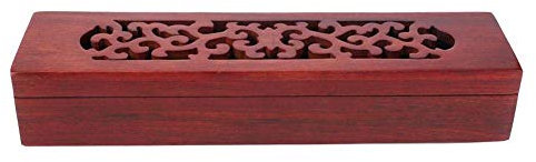 Räucherbox, Räucherstäbchen Box, Räucherkiste Vietnam Nanmu Halter für Räucherstäbchen Buddhist Supply(#1)