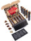 TIMBER TASTE® Pfeffer Geschenkset für Männer & Frauen - 5 erlesene Gewürze aus aller Welt als besonderes Geschenk für Erwachsene & Pfefferliebhaber - Gewürz Set Genusspaket Geschenke zum Geburtstag
