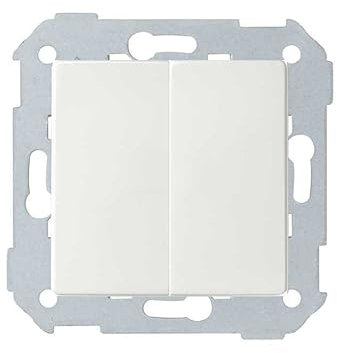 SIMON 8200398-030 Doble interruptor 10AX emb. rápido + teclas