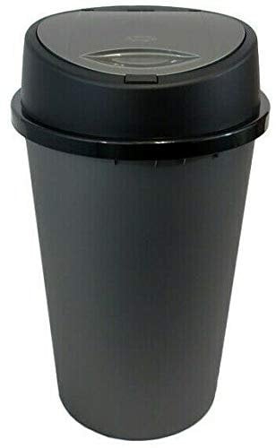 KetoPlastics 45L TOUCH BIN - Platinum Color, Home & Garden, Kitchen, Bathroom, Portable Pedal Bin with Removable Lid