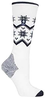 HEAT HOLDERS SOCKSHOP Damen 1.0 TOG Apres Ski Ultra Lite Ski Socken Packung 1 Creme Faire Insel 37-42