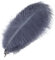 MWOOT 10 Stück Natürliche Straußenfedern, Strauß Feder Plume für Hochzeit Party Fest Tisch Herzstück Dekoration (Schwarz, 25-30 cm) (Grau)