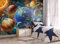 Walltastic Ltd Papier peint Motif système solaire FSC Multicolore 2,4 m de haut x 3 m de large 46771