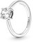 PANDORA Ring Timeless funkelnder Stein silber, Zirkonia 190052C01 48