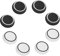 FYY Thumb Grips Set,Controller Thumb Stick Grips Caps,Joystick Replacement Cap Thumb Grip Compatible with PS5, PS4, Xbox One, Xbox Series X/S, Nintendo Switch Pro Controller accessories-8pcs