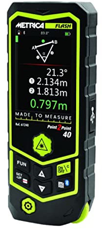 Télémètre laser METRICA Flash point 2 point 60 60m - 61260