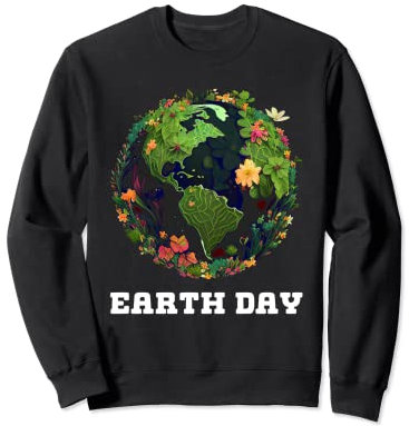 Shirt zum Tag der Mutter Erde 2023 Rettet jeden Tag den süßen Blumenplaneten Sweatshirt