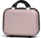 CELIMS - Reise-Kulturbeutel 35cm | Hartschalen ABS Kosmetikkoffer | Hängende Kulturtasche | Vanity | Roségold