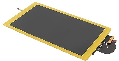 Remplacement D'écran LCD pour Switch Lite, Réparation D'écrans Fissurés et Rétroéclairage Défectueux, Haute Résolution, Large Gamme de Couleurs, Rétroéclairage OEM (Yellow)