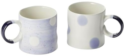 Cha Cult teemando® Bine Tasse en céramique, 2 assortis, 0,3 l, hauteur 8 cm, diamètre 7,5 cm