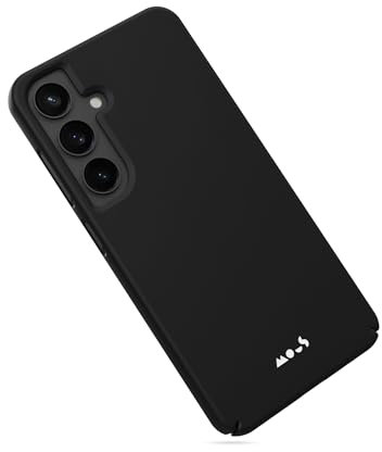 Mous - Hülle für Samsung Galaxy S24 Plus MagSafe-Kompatibel Case - Super Dünne Handyhülle - Schwarz