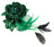 Holibanna 1stück Handgefertigte Stoffbrosche Blumen-haarband Für Damen Und Mädchen Vielseitiges Haarschmuck-accessoire Verschönerung Von Outfits Und Besonderen Anlässen