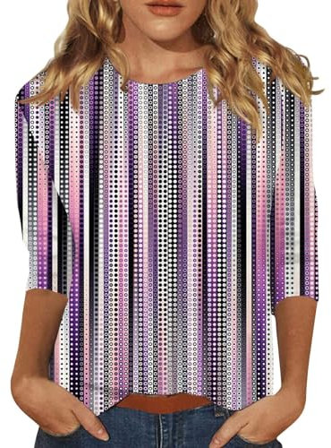 Generic Longpulli Damen Lässig Für Leggings Pullover Damen Elegant Gothic Pullover Damen Italienische+mode Tracht Damen Outfit Longbluse Damen(2-Purple,XL)