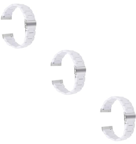 BESTonZON 3piezas Correa De Reloj Resina Para Sense Banda Unisex Suave y Cómoda Accesorio De Repuesto