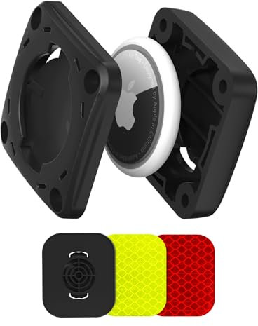 Fahrrad Halterung Kompatibel mit Garmin GPS Fahrradcomputer, Fahrradhalterung für Tag, Tag Fahrrad Adapter Anti-Diebstahl Fahrradhalter Zubehör Kompatibel mit Mountainbikes, Rennräder
