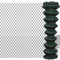 Lechnical Chain Link Fence Steel 1,5x15 m Green,Chain Link Fence,Garden Fencing,Chain Link Fencing,Garden Fencing Barrier-140346