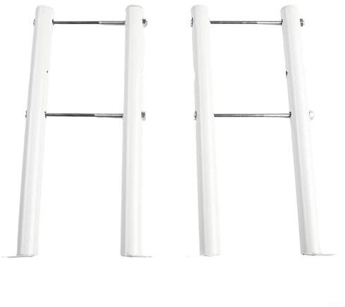 2 soportes de suelo para radiador, acero de bajo carbono, patas de radiador de hierro fundido, soporte de piso de radiador grueso, soporte fijo vertical, calefacción central (15 cm)