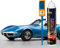 BESCH Pintura para Retocar Arañazos Coche - Pluma Reparador para Desconchones de Piedra y Arañazos del Coches 12ml (Azul)