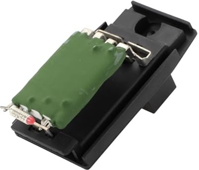 Motoforti HVAC Blower Motor Resistor for Ford Transit Connect 1.8 Di 02-13 | 3M5H18B647BA, for Ford Transit Connect 1.8 Di 2002-2013, Heater Blower Resistor, Black, Metal, ABS