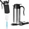 EIMZU Bouilloire 12 V pour voiture, 750 ml, bouilloire de voiture, allume-cigare, bouilloire 12 V, bouilloire de voiture 12 V, bouilloire de voyage, pour café à eau chaude