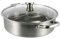 CIYODO Olla caliente de pato mandarín doble compartimiento revestido inducción olla caliente yang olla caliente de acero inoxidable bote inoxidable sartén caliente Silver