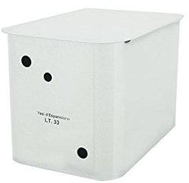 Vaso di espansione inox 8 decimi AISI 304 (33 Lt)