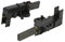 Lot de 2 balais de charbon 5 x 13,5 x 32 mm pour moteurs CESET tels que Haier/LG WD-8013C WD-8013F WD-8015C WD-8016C WD-1049C WD12650 Wd12650tp