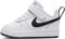 Nike Court Borough Low 2 Little Kids' Shoe, White/Black, 30 EU