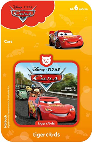 tigermedia tigercard Disney Cars Hörbuch Lesung Klassiker Bestseller Jungs Geschenke Einschulung tigerbox Kinder mp3 Player Hörspiel Hörbuch Musik