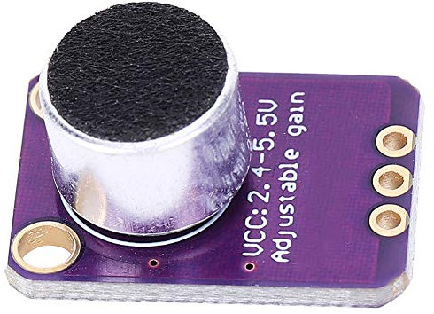 Electret Microphone Amplifier Module GY MAX4466 Breakout Sensor Adjustable Gain CMA 4544PF W for with Jump WireElectronic Component