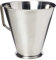 Acense Stainless Steel Measuring Jug, Precise Measurement, Perfect Narrow Stem, Spillage-Free, Multi-Purpose Flour, Ground Almonds, Sugar, Milk, Oil, Dishwasher Safe, Capacity: 2ltr