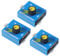 DORHEA 3Pcs RC Servo Tester 3CH Digital Multi Consistency Speed Controller Checker Einstellung Lenkkraftkanal Getriebetester Konsistenz CCPM Master Power Tester für RC Hubschrauber RC Hobby Auto Boot
