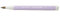 LEUCHTTURM1917 365530 Drehgriffel Nr. 1, Lilac - Gelstift mit schwarzer Tinte