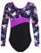 Oyolan Kinder Mädchen Turnanzug Langarm Gymnastikanzug mit Rundhals Turnbody Gymnastiktrikot Turntrikot Tanzkleidung Gr.98-176 Pegasus Stern 98-104