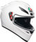 AGV K1 S ECE 22-06 Mono, Casque Moto Intégral Homologué ECE 22-06, Blanc, XXL