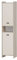 Schildmeyer Hochschrank Lindholm 155292, Sandeiche Dekor/Cremebeige, 40,2 x 33 x 176,3 cm