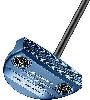 Mizuno Herren OMOI TYP 05 Golfschläger, RH/Stahl/Blau, 35 INCH Putter