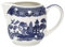 UNIQUE HOME LIVING Blue Willow Cream Jug 260ml Gravy Cup Ceramic Georgian Vintage Oriental Design