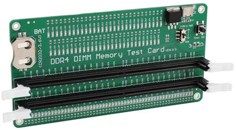 Plyisty DDR4 Memory Tester, Desktop Computer DDR4 Memory RAM Tester Card with LED Indicators, for Desktop Computer DDR4 Memory