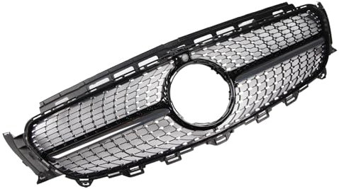 Frontgrill Im Diamant-Stil, Glänzend Schwarz, für W213-Rennsportbegeisterte