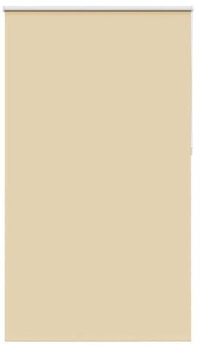 vidaXL Verdunkelungsrollo Beige 125x230 cm Stoffbreite 121,6 cm