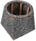 NULYLU Blumentopfständer Pflanzkörbe für drinnen Anlage Pflanzkorb Obstkorb Korbpflanzer blumenregal Pflanzenkorb Pflanzgefäßhalter für zu Hause Behälter für Topfpflanzen Holz Dark Grey