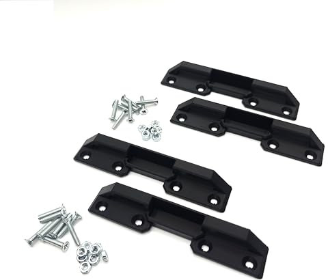 L-BOXX Halter für L BOXX Sortimo | L-SAFE Sicherung Fixierung | Werkzeugkoffer-Fixierung |4 LBOXX Halter zum Aufschrauben mit Befestigungsmaterial