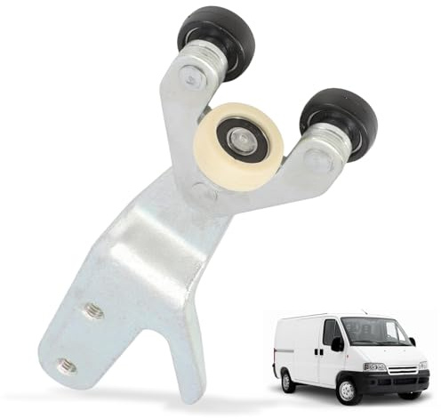 LDLRevX Rodillo Puerta Corredera Para 1994-2002 Jumper, Boxer, Ducato, 1334553080, Rueda Puerta Lateral Guía Corredera Abajo Derecha