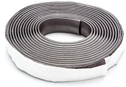 vhbw Magnetband Begrenzungsstreifen kompatibel mit Auvily 3-in-1 Saugroboter - 450 cm, Mit Klebefläche
