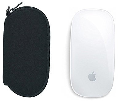 Wommty 2 Pack Neorpene Carrying Case Bag Dust Covers for Apple Magic Mouse (I and II 2nd Gen)