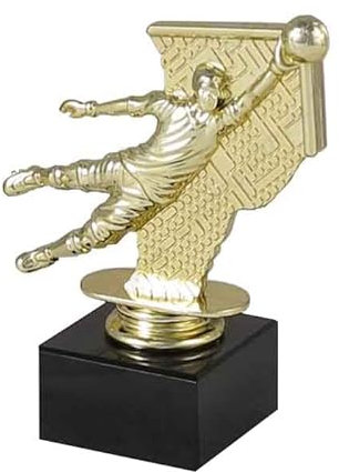 tecnocoppe Trofeo Portiere Calcio h 13,00 cm Premiazione - Targhetta Personalizzata Omaggio