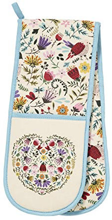 Ulster Weavers Double Oven Glove, 100% Cotton, Multicolor, One Size