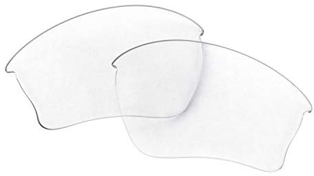 SOODASE Pour Oakley Half Jacket 2.0 XL Des lunettes de soleil Transparent Verres de remplacement